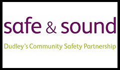 Safe and Sound, Dudley's Community Safety Partnership logo
